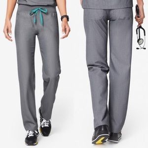 Figs Livingston Basic Scrub Pants Graphite Grey